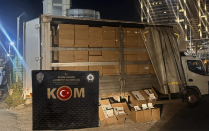 Bursa’da Dev Operasyon: 3 Milyon Kaçak Makaron Ele Geçirildi!